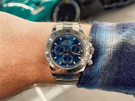 rolex 116509 quadrante blu produzione|Rolex Daytona 116509 Review .